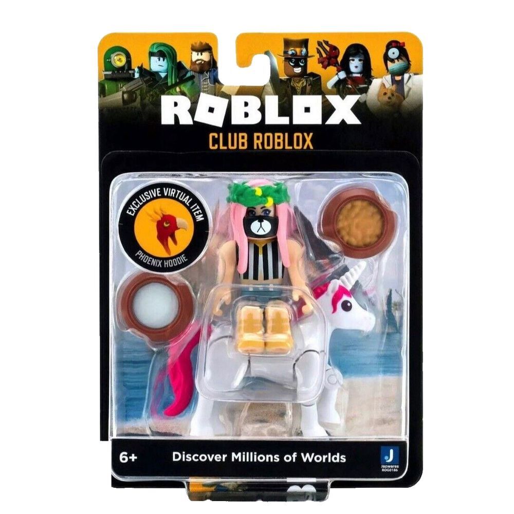 Roblox Club Roblox Unicorn Pack Includes Exclusive‎ Virtual Item By Jazwares NIB